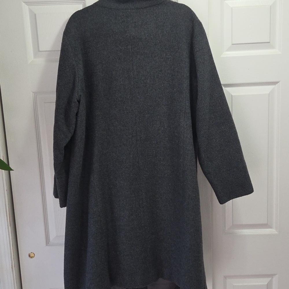 Eileen Fisher Wool Coat - Picture 6 of 6
